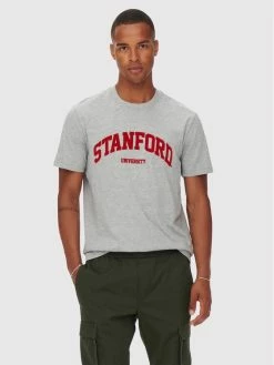 Flash Sale 😉 Only & Sons Άνδρες T-shirts T-Shirt Jake 22023064 Γκρι Regular Fit 👍