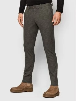 ΧΟΝΔΡΙΚΟ ΕΜΠΟΡΙΟ 🛒 Only & Sons Άνδρες Υφασμάτινα Παντελόνια Παντελόνι υφασμάτινο Mark 22023361 Καφέ Tapered Fit Γκρι 👍