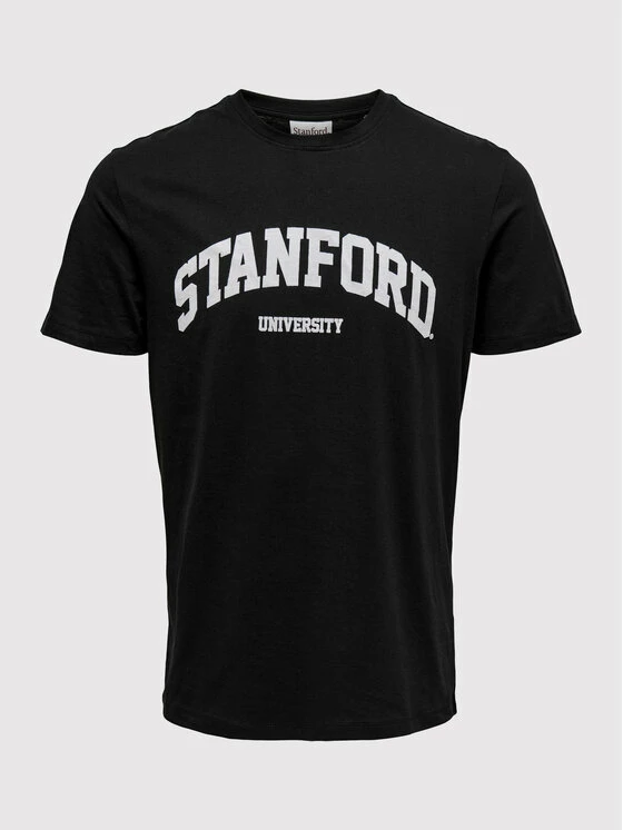 Flash Sale 🎁 Only & Sons Άνδρες T-shirts T-Shirt Jake 22023064 Μαύρο Regular Fit 🧨 - Image 6