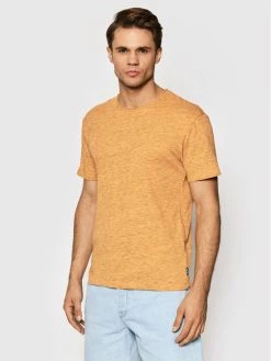 Το φθηνότερο ⭐ Only & Sons Άνδρες T-shirts T-Shirt Albert 22005108 Πορτοκαλί Regular Fit 🎁