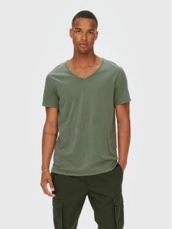 Συμφωνίες ❤️ Only & Sons Άνδρες T-shirts T-Shirt Laos Longline 22023186 Πράσινο Regular Fit 🔥