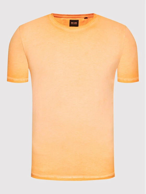 Προώθηση 🔔 Only & Sons Άνδρες T-shirts T-Shirt Millenium 22018868 Πορτοκαλί Regular Fit 🌟 - Image 5