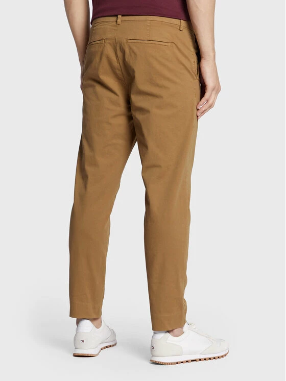 Ολοκαίνουργιο 💯 Only & Sons Άνδρες Παντελόνια Chinos Παντελόνι Chino Kent 22020400 Καφέ Regular Fit 💯 - Image 3