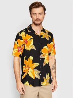 Εξοδος 😀 Only & Sons Άνδρες Casual Πουκάμισα Πουκάμισο Dan 22021965 Μαύρο Regular Fit ⭐