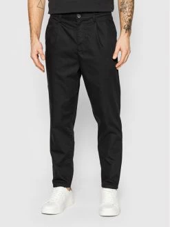 Best Pirce 🧨 Only & Sons Άνδρες Παντελόνια Chinos Παντελόνι Chino Dew 22021486 Μαύρο Relaxed Fit 🛒