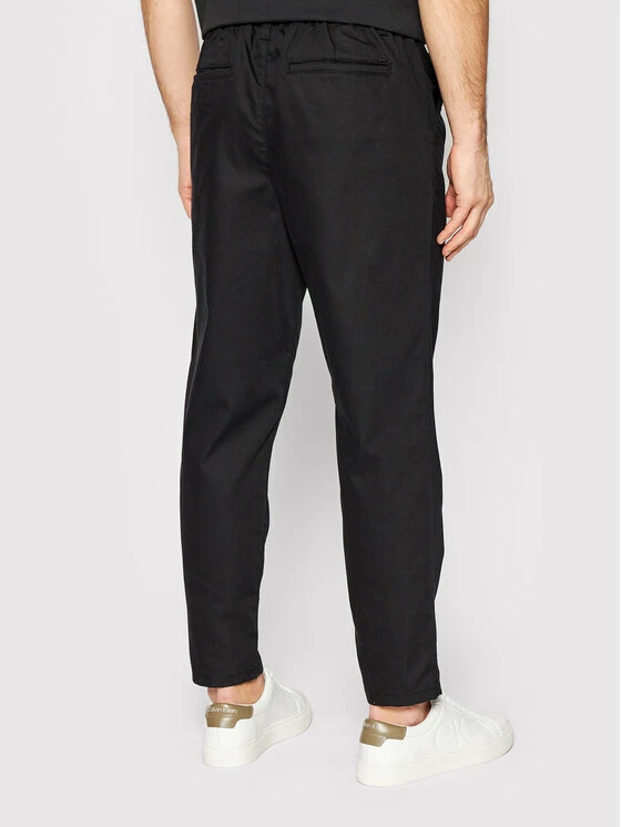 Best Pirce 🧨 Only & Sons Άνδρες Παντελόνια Chinos Παντελόνι Chino Dew 22021486 Μαύρο Relaxed Fit 🛒 - Image 3