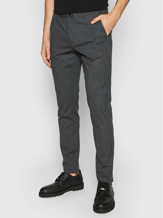 Φτηνός 😍 Only & Sons Άνδρες Παντελόνια Chinos Παντελόνι Chino Mark 22020392 Σκούρο μπλε Tapered Fit 👍