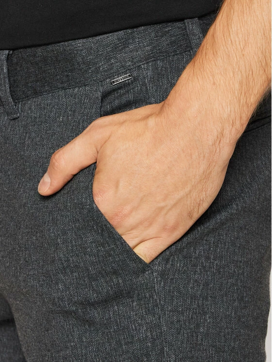 Φτηνός 😍 Only & Sons Άνδρες Παντελόνια Chinos Παντελόνι Chino Mark 22020392 Σκούρο μπλε Tapered Fit 👍 - Image 4