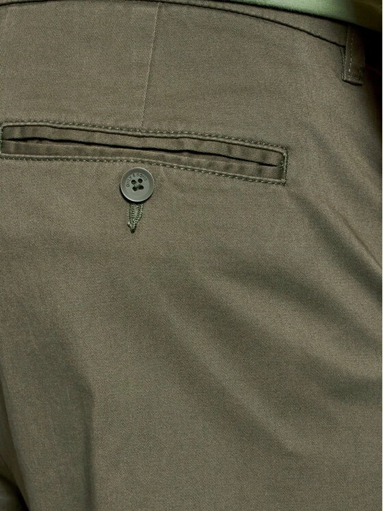 Το φθηνότερο 😍 Only & Sons Άνδρες Παντελόνια Chinos Παντελόνι Chino Cam 22016775 Πράσινο Regular Fit 😀 - Image 4