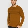 Φτηνός 🔔 Only & Sons Άνδρες Πουλόβερ Bace 22020639 Καφέ Regular Fit 😉