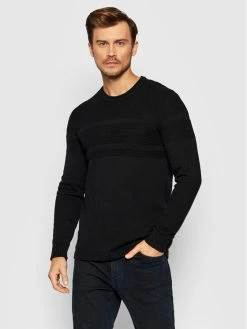 Τοπ 10 👏 Only & Sons Άνδρες Πουλόβερ Bace 22020639 Μαύρο Regular Fit ✨