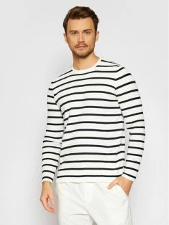 Flash Sale 🎉 Only & Sons Άνδρες Πουλόβερ Moose 22016233 Λευκό Regular Fit 🌟