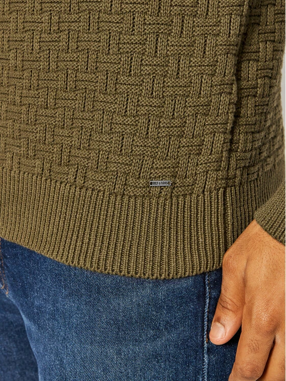 Η καλύτερη συμφωνία 🧨 Only & Sons Άνδρες Ζιβάγκο Kay 22020338 Πράσινο Regular Fit 👏 - Image 4