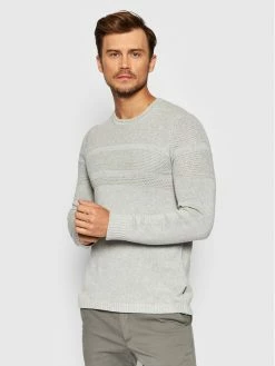 Ολοκαίνουργιο 🛒 Only & Sons Άνδρες Πουλόβερ Bace 22020639 Γκρι Regular Fit 🤩