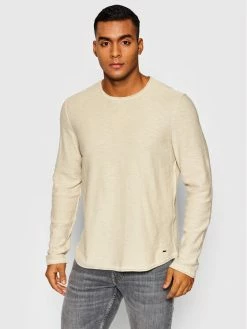 Το φθηνότερο 💯 Only & Sons Άνδρες Πουλόβερ Joshua 22020958 Μπεζ Regular Fit ❤️