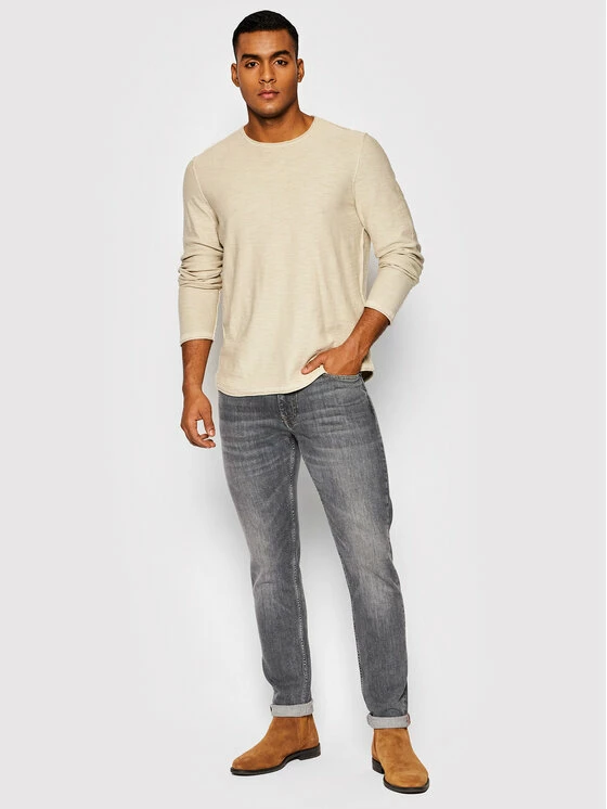 Το φθηνότερο 💯 Only & Sons Άνδρες Πουλόβερ Joshua 22020958 Μπεζ Regular Fit ❤️ - Image 2