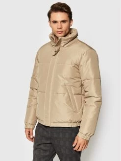 Καλύτερη πώληση 👏 Only & Sons Άνδρες Πουπουλένια Μπουφάν Μπουφάν πουπουλένιο Orion 22020904 Μπεζ Regular Fit 🌟