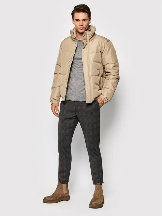 Καλύτερη πώληση 👏 Only & Sons Άνδρες Πουπουλένια Μπουφάν Μπουφάν πουπουλένιο Orion 22020904 Μπεζ Regular Fit 🌟 - Image 2