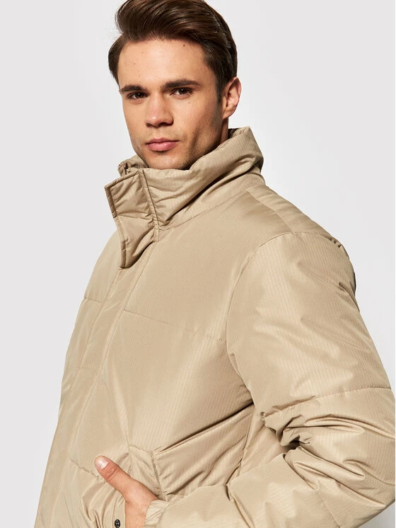 Καλύτερη πώληση 👏 Only & Sons Άνδρες Πουπουλένια Μπουφάν Μπουφάν πουπουλένιο Orion 22020904 Μπεζ Regular Fit 🌟 - Image 4