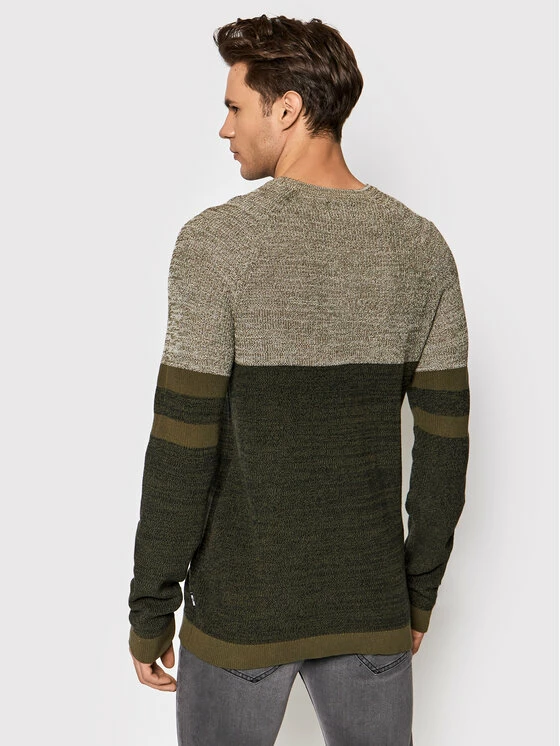 Προώθηση 😉 Only & Sons Άνδρες Πουλόβερ Dennis 22021638 Πράσινο Regular Fit 🥰 - Image 3