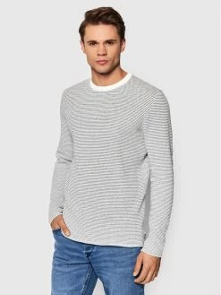 Αγορά ❤️ Only & Sons Άνδρες Πουλόβερ Niguel 22019544 Λευκό Regular Fit 👍