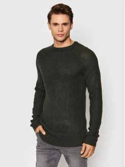 Πολύ καλή προσφορά 🌟 Only & Sons Άνδρες Πουλόβερ Kelvin 22017445 Πράσινο Regular Fit 👏