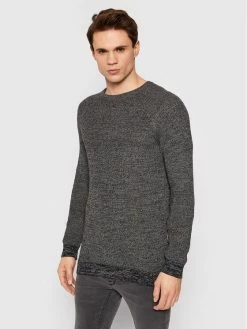 Best Pirce ⭐ Only & Sons Άνδρες Πουλόβερ Dennis 22018201 Γκρι Regular Fit ✨