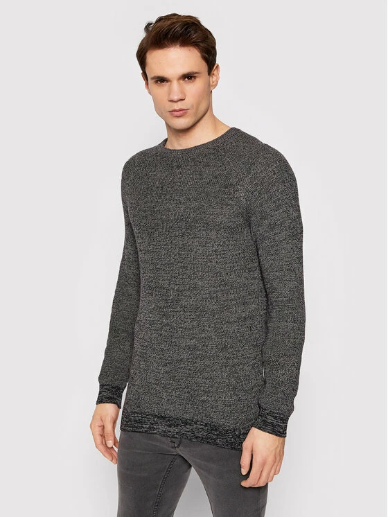 Best Pirce ⭐ Only & Sons Άνδρες Πουλόβερ Dennis 22018201 Γκρι Regular Fit ✨