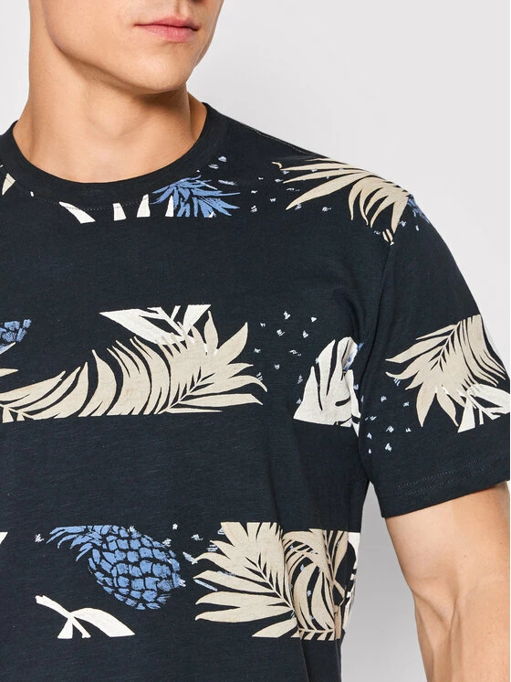 Best Pirce 😍 Only & Sons Άνδρες T-shirts T-Shirt Melodi 22022191 Σκούρο μπλε Regular Fit 🤩 - Image 4