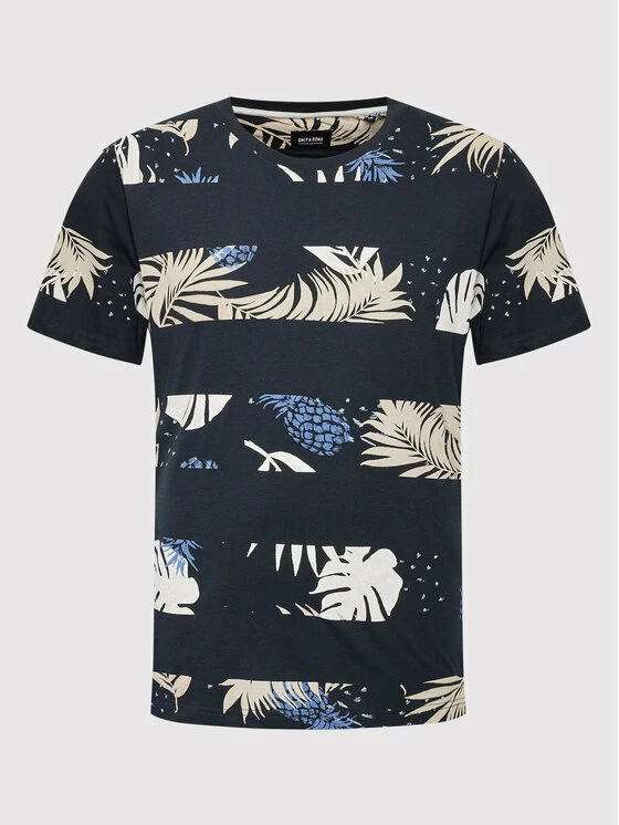 Best Pirce 😍 Only & Sons Άνδρες T-shirts T-Shirt Melodi 22022191 Σκούρο μπλε Regular Fit 🤩 - Image 5