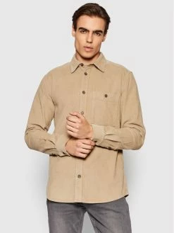 Flash Sale 😀 Only & Sons Άνδρες Casual Πουκάμισα Πουκάμισο Marek 22020596 Μπεζ Regular Fit ⌛