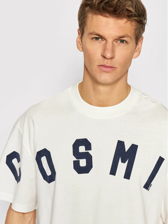 Flash Sale 😉 Only & Sons Άνδρες T-shirts T-Shirt Karl 22021767 Λευκό Oversize 😀 - Image 4