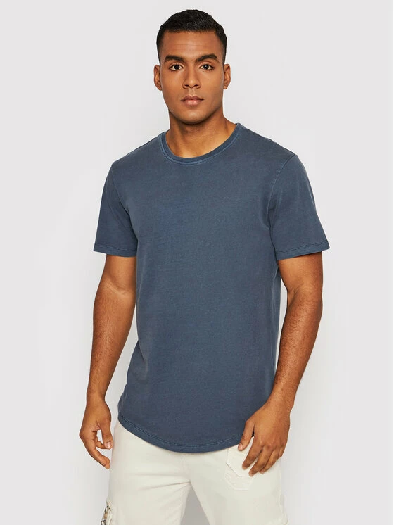 Πολύ καλή προσφορά 😍 Only & Sons Άνδρες T-shirts T-Shirt Ron 22021069 Σκούρο μπλε Regular Fit 🔔