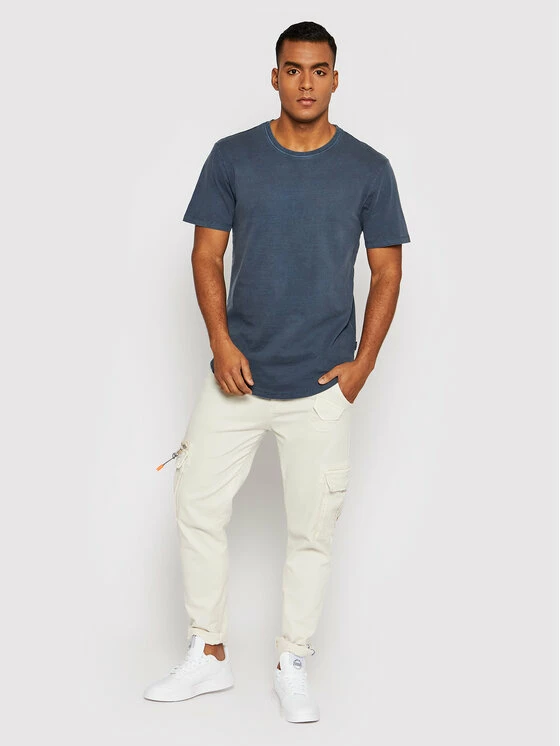 Πολύ καλή προσφορά 😍 Only & Sons Άνδρες T-shirts T-Shirt Ron 22021069 Σκούρο μπλε Regular Fit 🔔 - Image 2