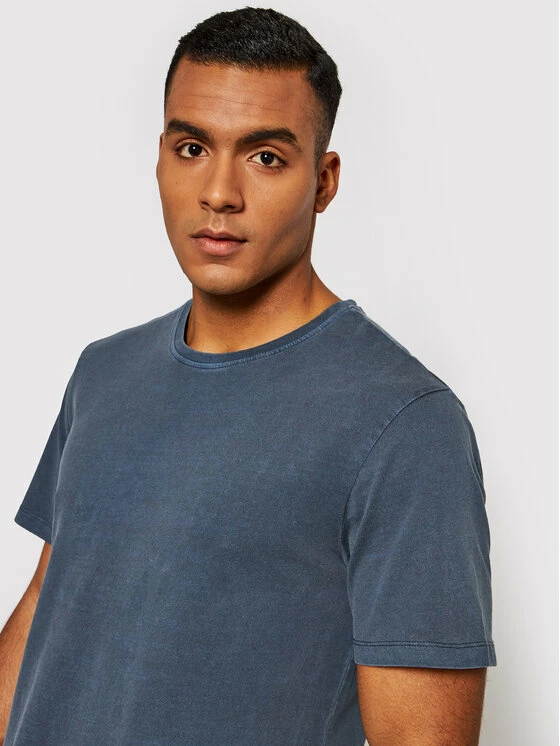 Πολύ καλή προσφορά 😍 Only & Sons Άνδρες T-shirts T-Shirt Ron 22021069 Σκούρο μπλε Regular Fit 🔔 - Image 4