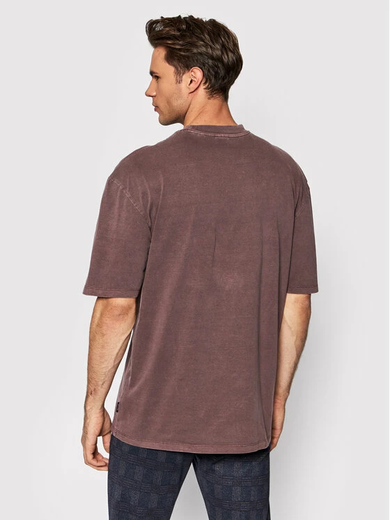 Φτηνός 👍 Only & Sons Άνδρες T-shirts T-Shirt Ron 22020928 Μωβ Regular Fit ⌛ - Image 3