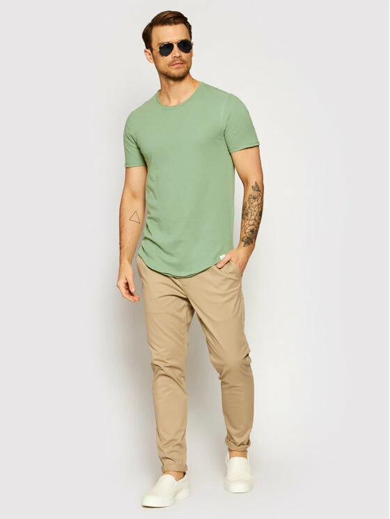 Προώθηση 👍 Only & Sons Άνδρες T-shirts T-Shirt Benne 22019061 Πράσινο Regular Fit ⭐ - Image 2