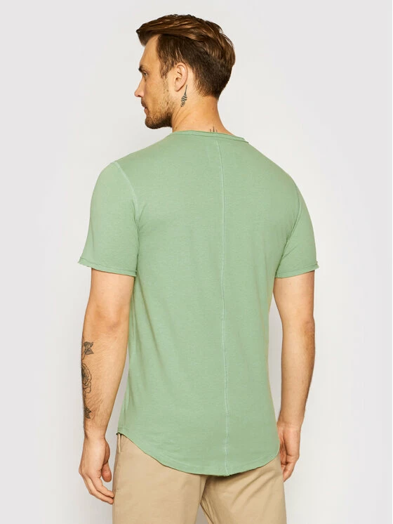 Προώθηση 👍 Only & Sons Άνδρες T-shirts T-Shirt Benne 22019061 Πράσινο Regular Fit ⭐ - Image 3