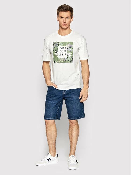 Ολοκαίνουργιο 😉 Only & Sons Άνδρες Τζιν Σορτς Τζιν σορτσάκια Avi 22022105 Σκούρο μπλε Regular Fit 🎁 - Image 2