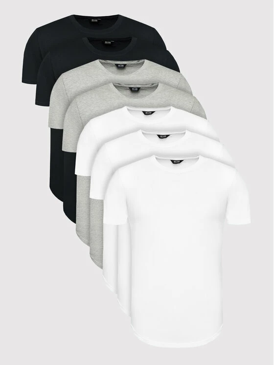 Ολοκαίνουργιο 🧨 Only & Sons Άνδρες Σετ T-shirts 7 τεμαχίων Matt 22012787 Έγχρωμο Regular Fit ⭐