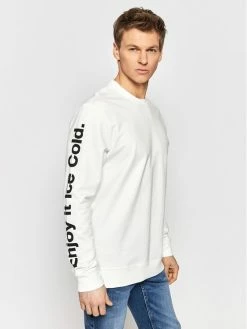 Νέος 👏 Only & Sons Άνδρες Μπλούζες Χωρίς Φερμουάρ Μπλούζα COCA-COLA 22023352 Λευκό Regular Fit 😍