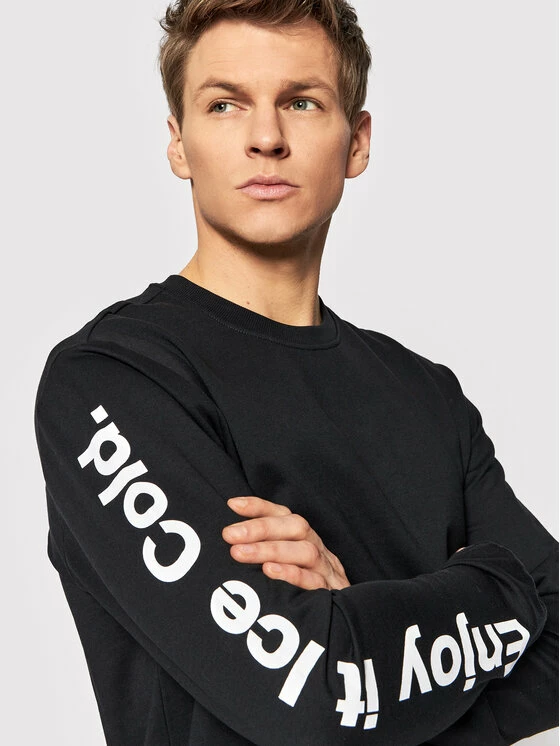 Καλύτερη πώληση 🎁 Only & Sons Άνδρες Μπλούζες Χωρίς Φερμουάρ Μπλούζα COCA-COLA 22023352 Μαύρο Regular Fit 🧨 - Image 4