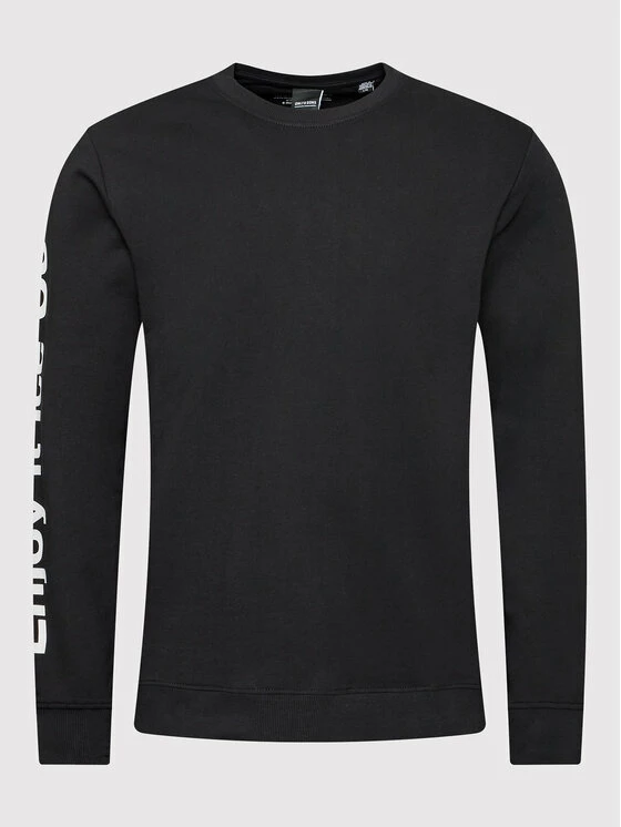 Καλύτερη πώληση 🎁 Only & Sons Άνδρες Μπλούζες Χωρίς Φερμουάρ Μπλούζα COCA-COLA 22023352 Μαύρο Regular Fit 🧨 - Image 5