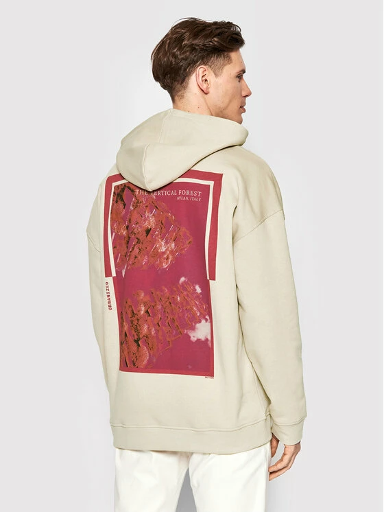 Κουπόνι 🔥 Only & Sons Άνδρες Μπλούζες Χωρίς Φερμουάρ Μπλούζα Ivan 22022133 Μπεζ Relaxed Fit 🎉 - Image 2