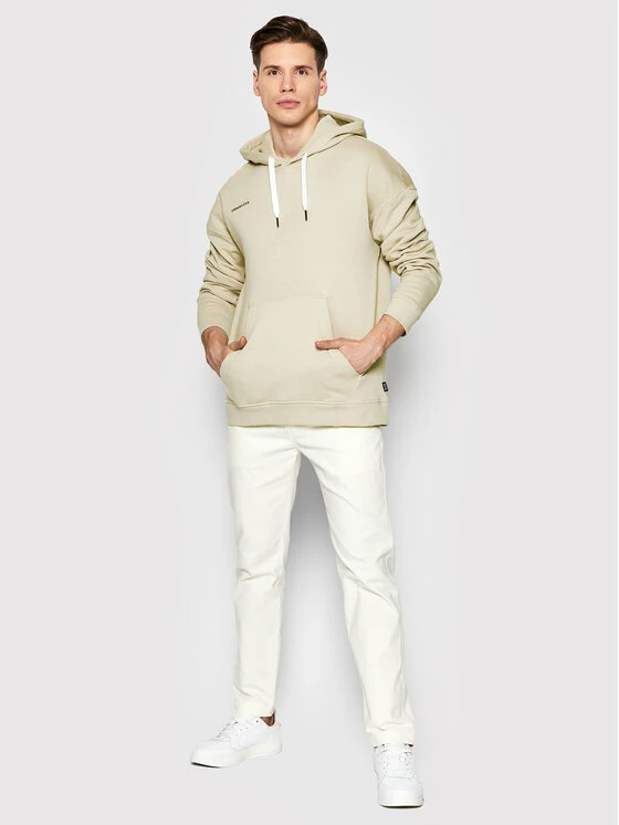 Κουπόνι 🔥 Only & Sons Άνδρες Μπλούζες Χωρίς Φερμουάρ Μπλούζα Ivan 22022133 Μπεζ Relaxed Fit 🎉 - Image 3