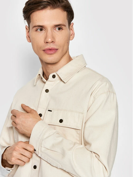 Καλύτερη πώληση 🤩 Only & Sons Άνδρες Casual Πουκάμισα Πουκάμισο Bill 22022015 Μπεζ Regular Fit 🔔 - Image 4