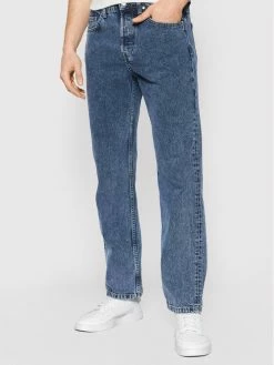 Flash Sale 🔥 Only & Sons Άνδρες Τζιν Edge 22022399 Σκούρο μπλε Loose Fit 🔔