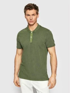 Πολύ καλή προσφορά 🎁 Only & Sons Άνδρες Μπλούζες Polo Polo Travis 22021769 Πράσινο Slim Fit 🧨