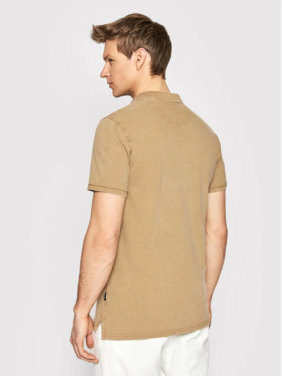 Η καλύτερη συμφωνία ✔️ Only & Sons Άνδρες Μπλούζες Polo Polo Travis 22021769 Καφέ Slim Fit 🌟 - Image 3