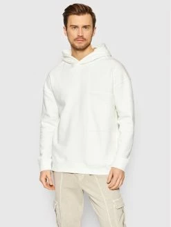 Πολύ καλή προσφορά 🎁 Only & Sons Άνδρες Μπλούζες Χωρίς Φερμουάρ Μπλούζα Knox 22021746 Λευκό Relaxed Fit 🤩